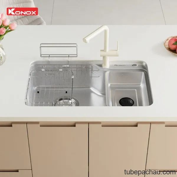 Chậu rửa bát Konox Tari Smart 8050