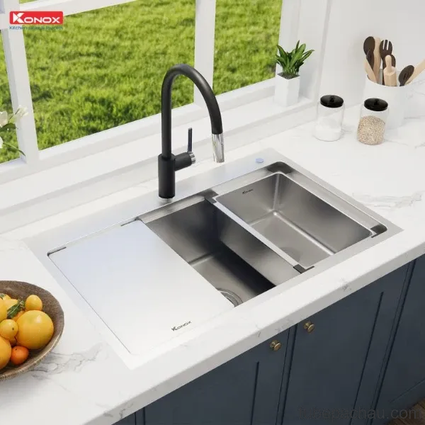 Chậu rửa bát Konox Workstation Sink – Topmount Sink KN8151TS Dekor