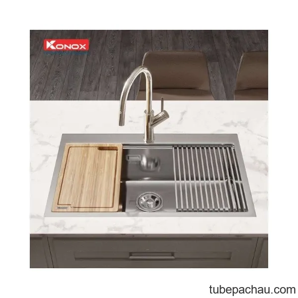 Chậu rửa bát Konox Workstation - Topmount Sink KN8050TS