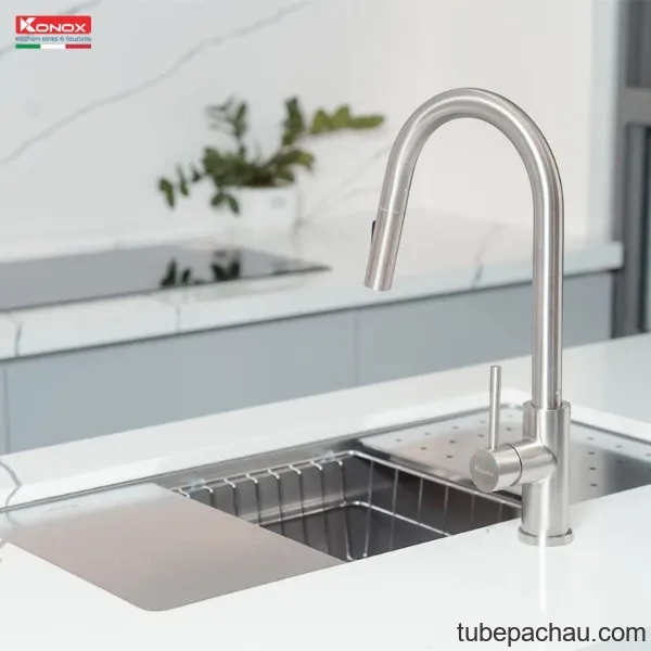 Chậu rửa bát Konox Workstation - Undermount Sink KN8644SU Dekor
