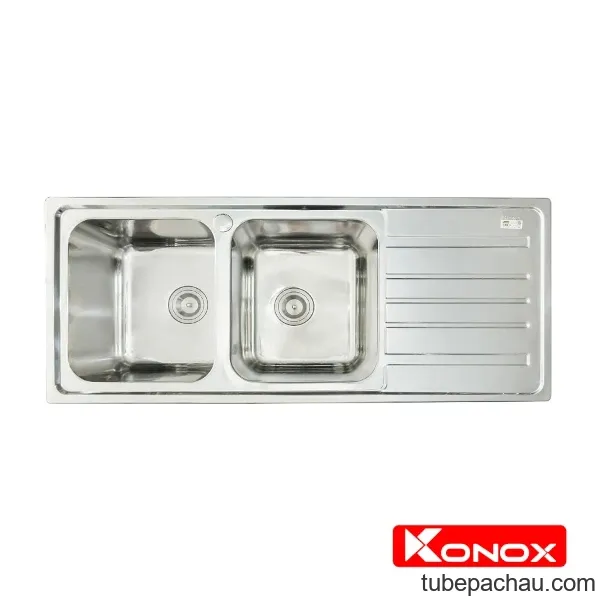 Chậu rửa chén bát Konox Artusi KS11650 1D Bàn phải