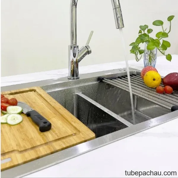 Chậu rửa chén bát Konox Workstation - Topmount Series KN8250TD
