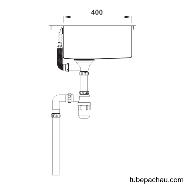 Chậu Rửa Chén Hafele HS20-SSN2S90 Hafele 567.20.537