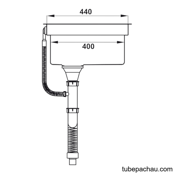 Chậu Rửa Chén HS21-SSN1S90 Hafele 567.94.020
