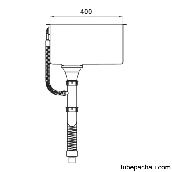Chậu Rửa Inox HS21-SSD1S60 Hafele 567.94.010