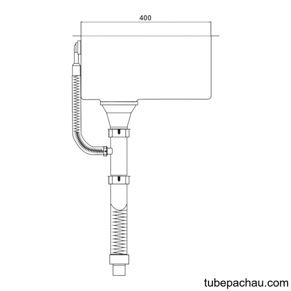 Chậu Rửa Inox HS21-SSN2S80P Hafele 567.94.080