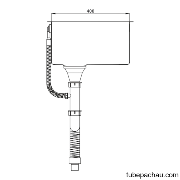 Chậu Rửa Inox HS22-SSN2S90P Hafele 567.94.000