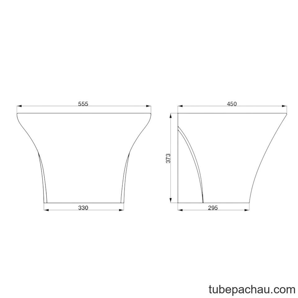Chậu Rửa Mặt Lavabo Treo Tường Sapporo Hafele 588.79.003