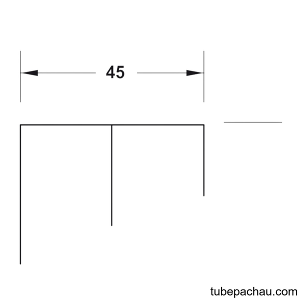 Dẫn Hướng Dưới 2500mm Hafele 400.52.952
