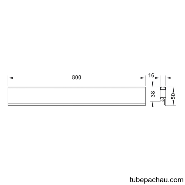 Kệ Treo Đồ Làm Bếp 800mm Hafele 523.00.301