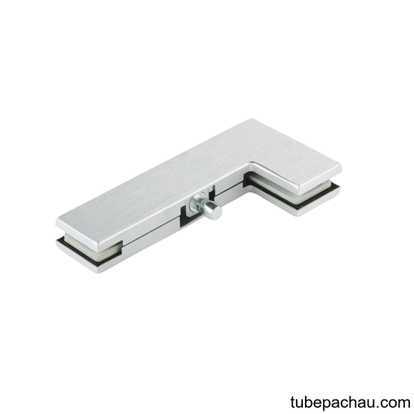 Kẹp Kính Chữ L Inox Bóng Hafele 981.00.663