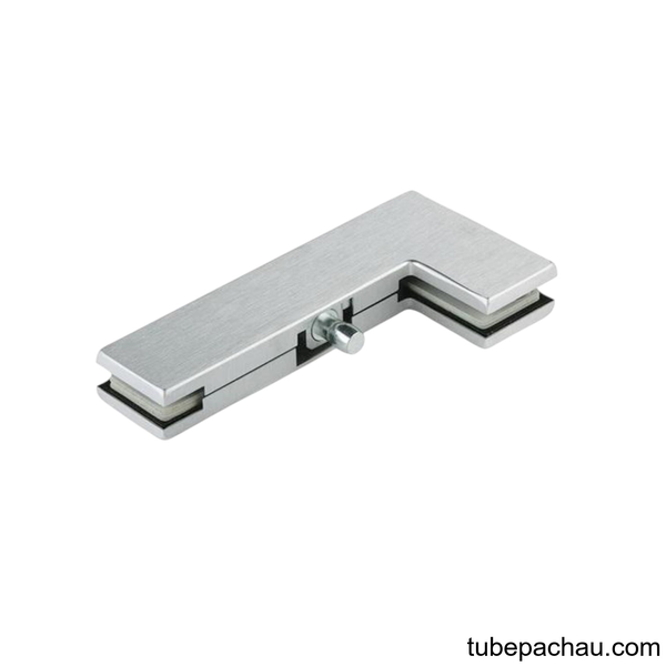 Kẹp Kính Chữ L Inox Mờ Hafele 981.50.040
