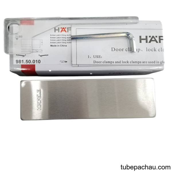 Kẹp Kính Dưới Inox Mờ Hafele 981.50.010