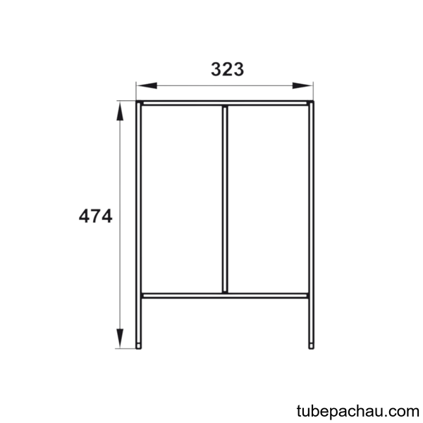 Khay Chia Ngăn Kéo Rộng 400mm Hafele 552.52.303