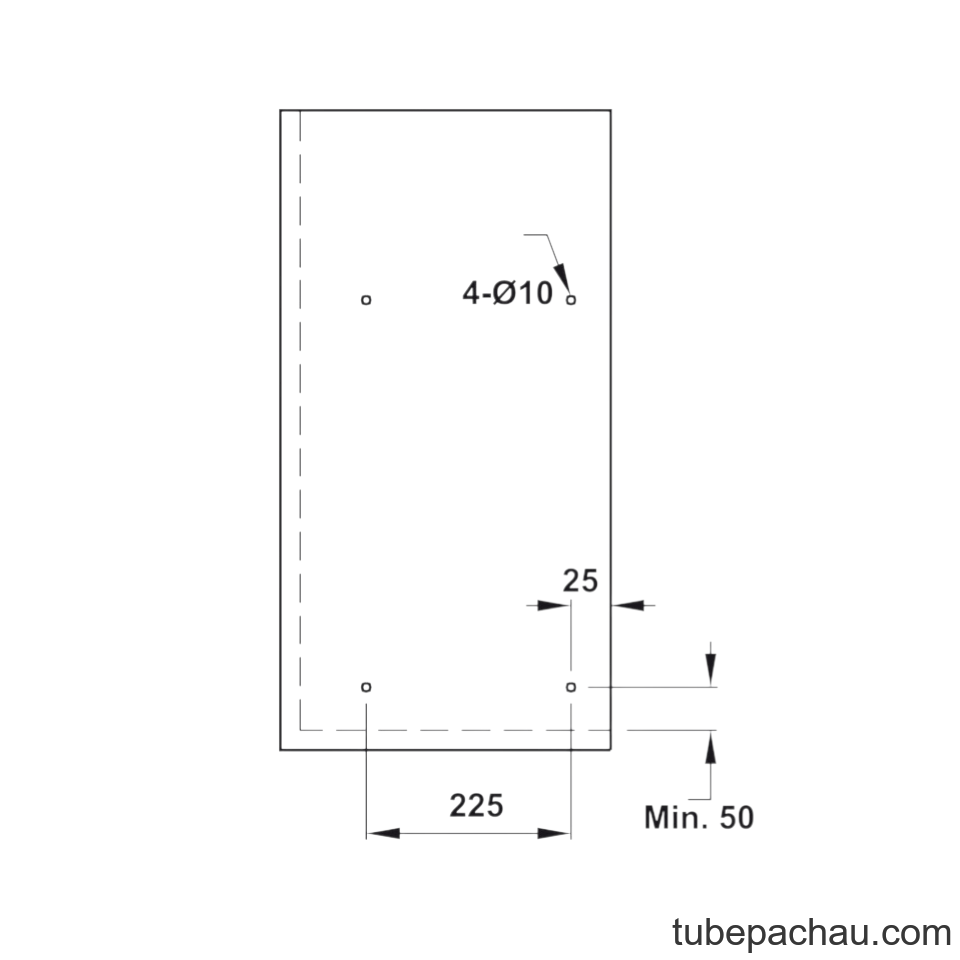 Khay Úp Chén Đĩa Presto 900mm Hafele 544.40.034