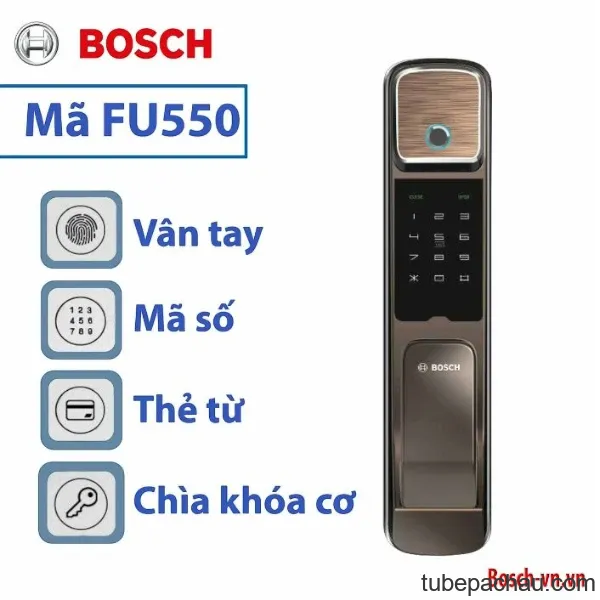 Khóa cửa điện tử Bosch FU550