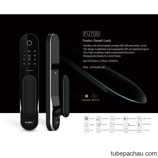 Khóa cửa điện tử Bosch FU700