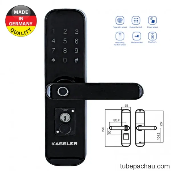 Khóa cửa điện tử Kassler KL-668