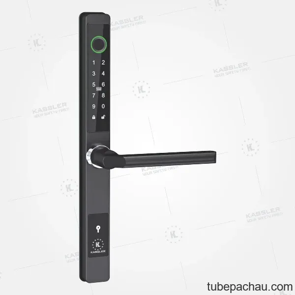 Khóa Cửa Nhôm Kassler KL 599 CLACSIC BLACK (Màu Đen)