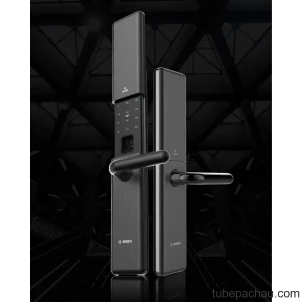 Khóa cửa vân tay Bosch ID80 EU Gray