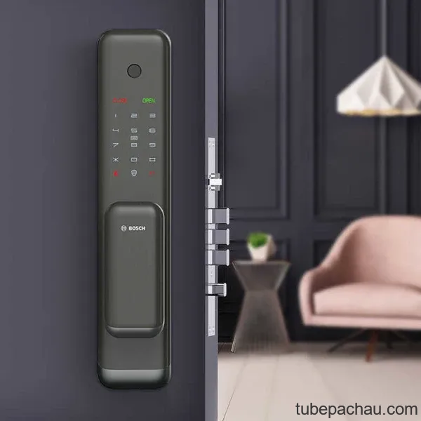 Khóa cửa vân tay Bosch EL500 EU Gray
