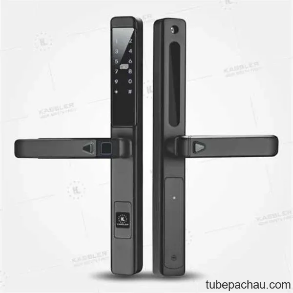 Khóa điện tử Kassler KL 588 LX Black/ Khóa cửa nhôm