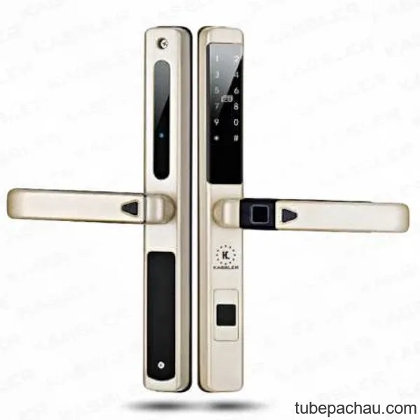 Khóa điện tử Kassler KL 599 LX Champage/ Khóa cửa nhôm
