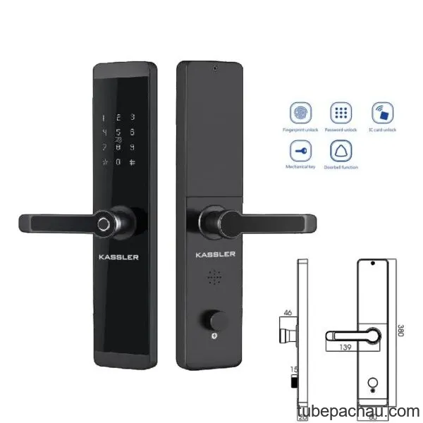 Khóa điện tử Kassler KL 600 BL/ Khóa vân tay