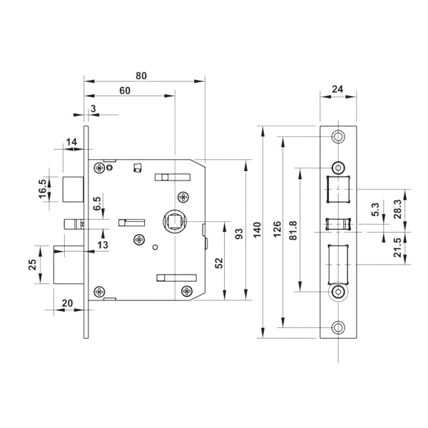 Khóa Điện Tử DL7100 Hafele 912.05.498