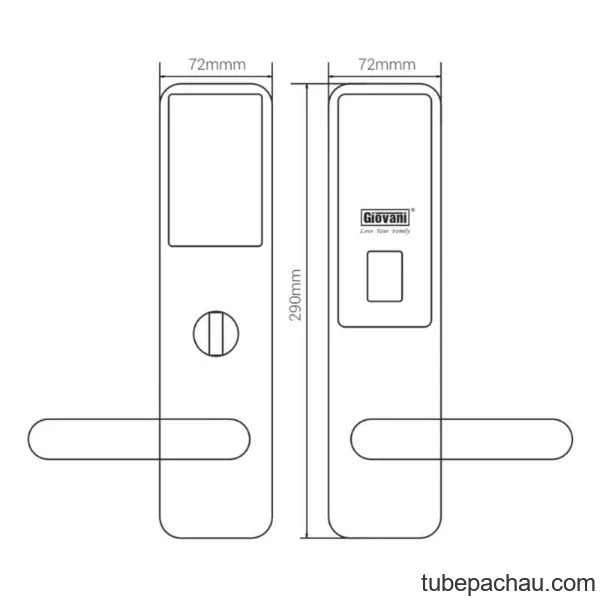 Khóa khách sạn Giovani GSL-H2