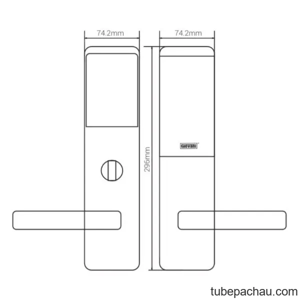 Khóa khách sạn Giovani GSL-H3