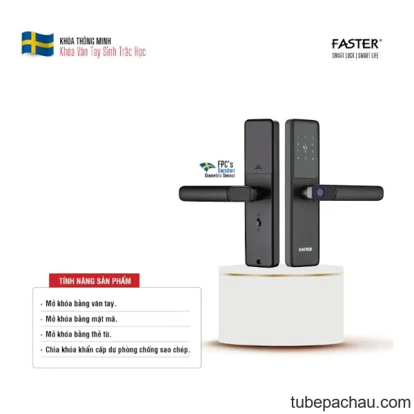 Khóa thông minh Faster FSID30K BL