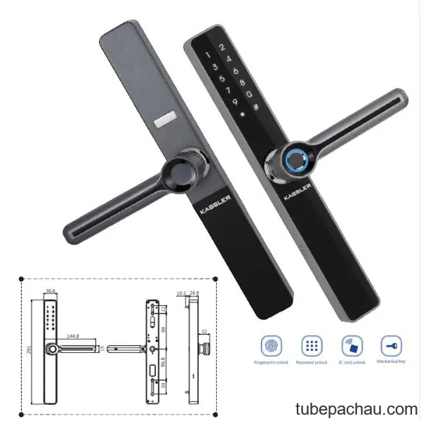 Khóa vân tay Kassler KL-599 Black