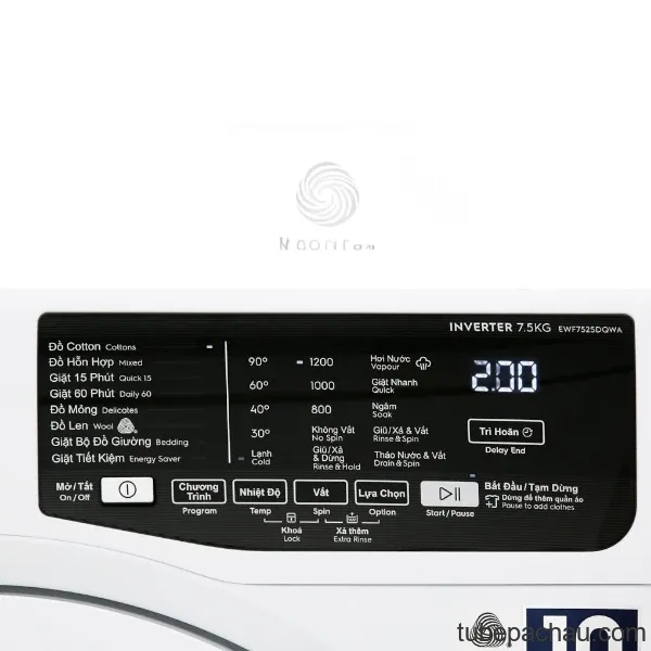 Máy giặt Electrolux EWF7525DQWA
