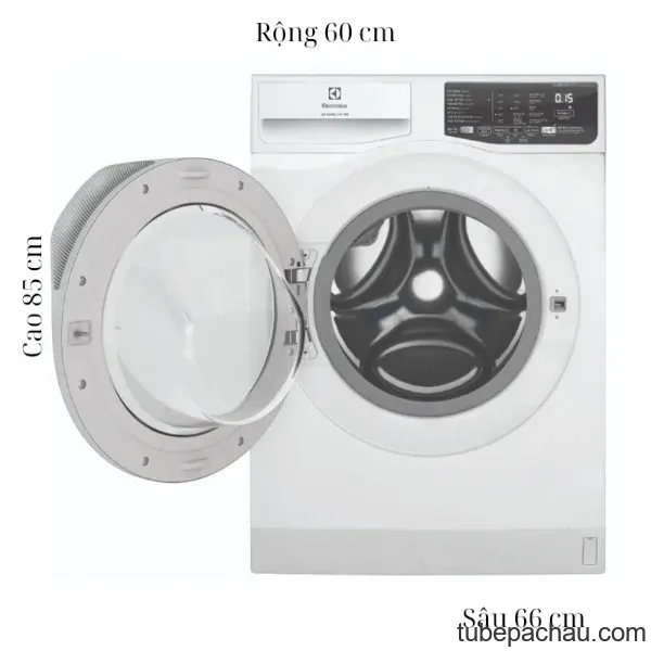 Máy Giặt Electrolux Inverter 9 Kg EWF9025DQWB