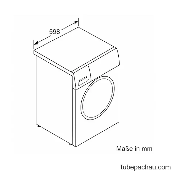 Máy giặt quần áo Bosch WAV28E43