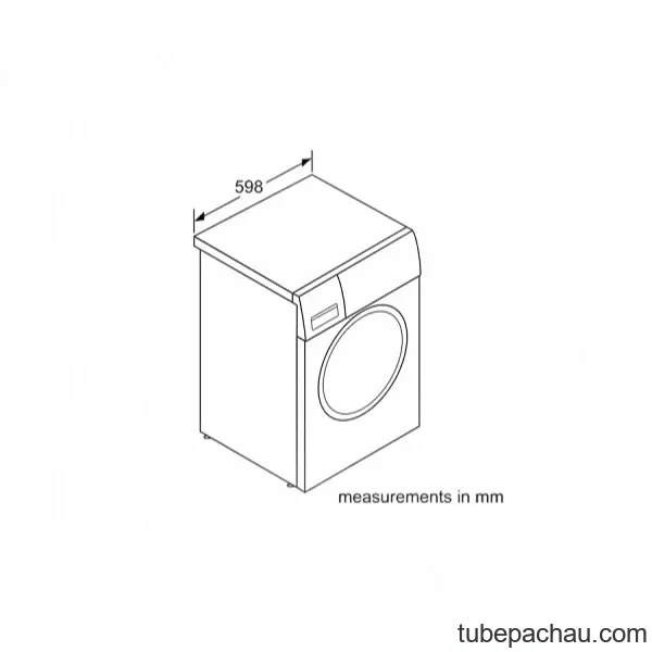 Máy giặt quần áo Bosch WAW28440SG