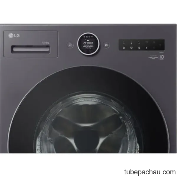 Máy giặt sấy LG Inverter giặt 15 kg - sấy 8 kg F2515RNTG