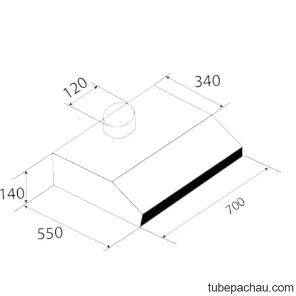 Máy hút mùi âm tủ Kaff KF-S70HD