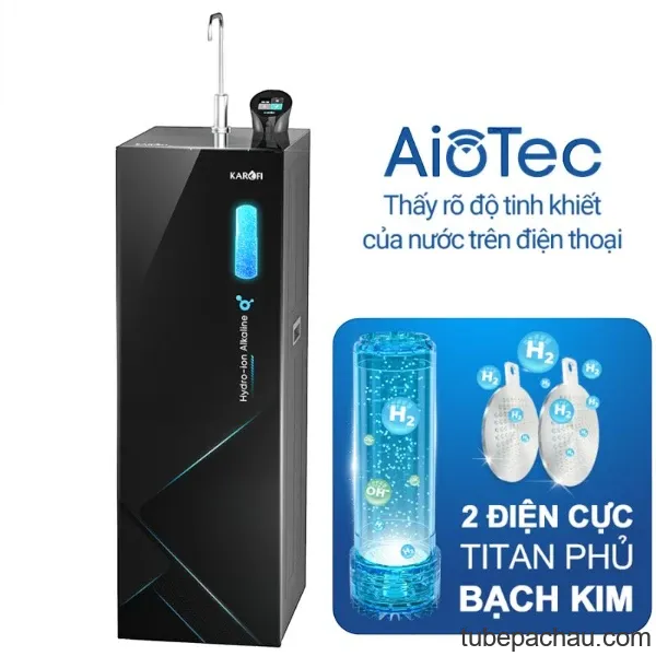 Máy lọc nước Hydro-ion kiềm Karofi KAE-S68