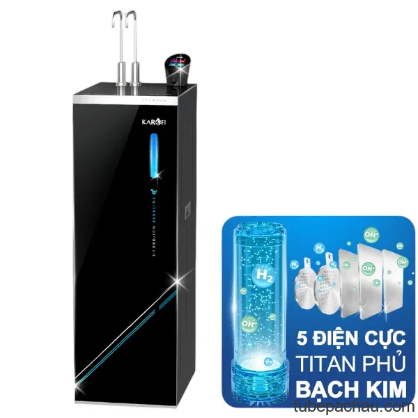 Máy lọc nước nóng lạnh Hydro-ion kiềm Karofi KAE-S695