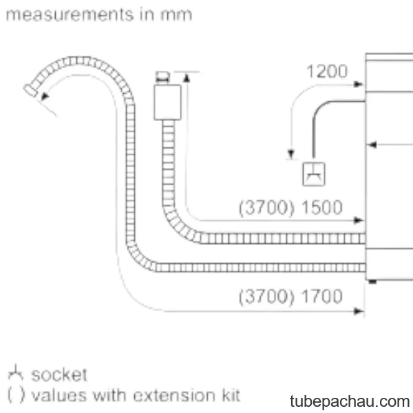 Máy rửa bát âm tủ Bosch SMH6ZDX00E Serie 6