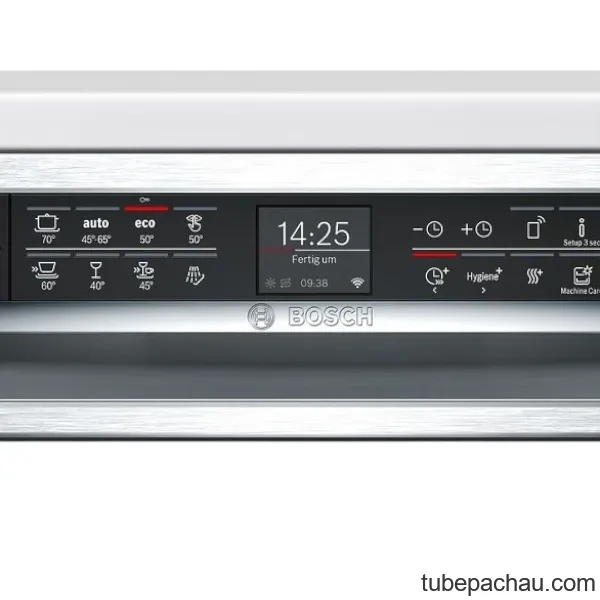 Máy rửa bát bán âm Bosch SMI68TS06E Serie 6 | Xuất xứ Đức