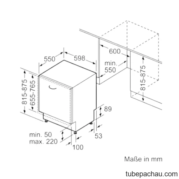 Máy rửa bát Bosch SMH4HCX48E