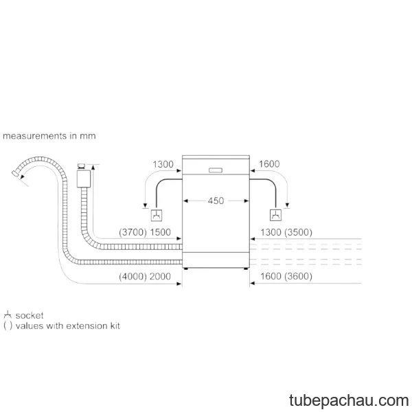 Máy rửa bát Bosch SPS2HKI58E Serie 2