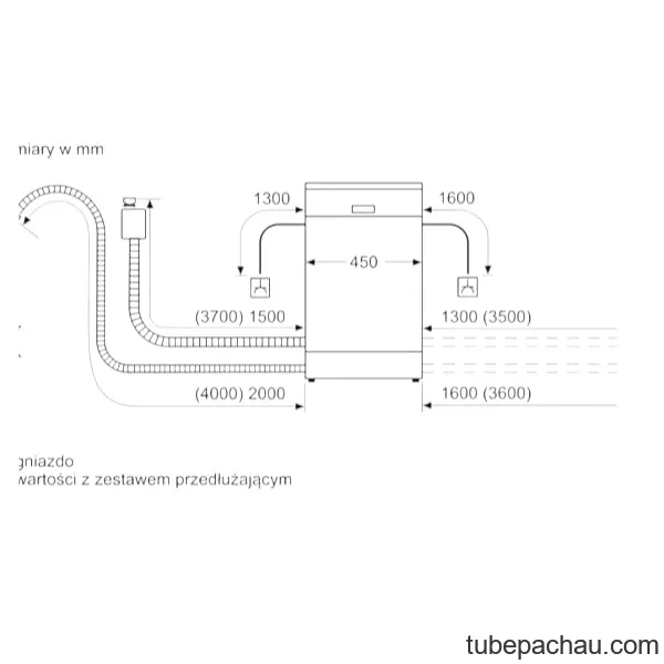 Máy rửa bát Bosch SPS4EMI60E Series 4 Kết Nối HomeConnect