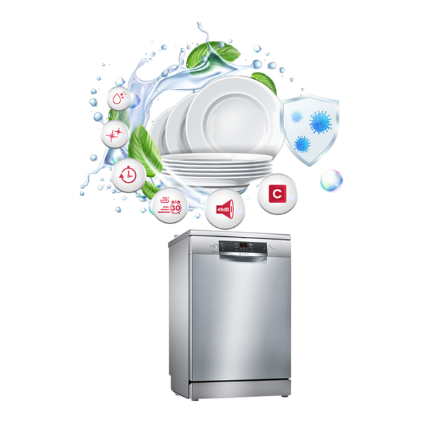 Máy Rửa Bát Độc Lập Bosch SMS46GI01P