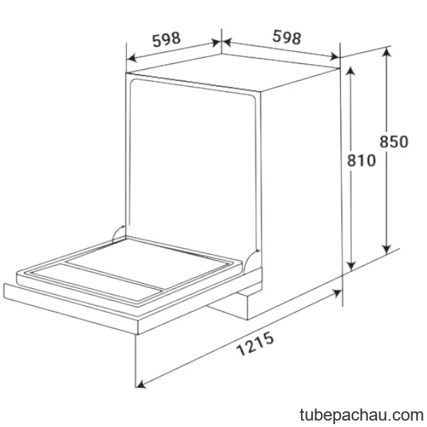 Máy rửa bát Kaff KF-SPA230