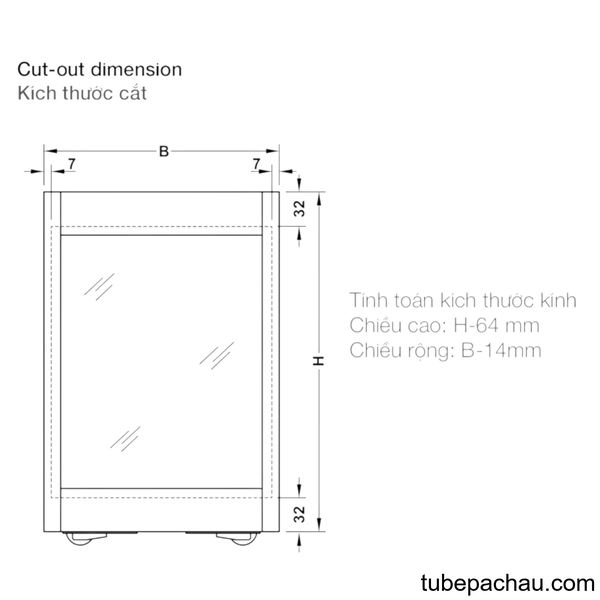 Phụ Kiện Cửa Trượt Nhôm Kính Slido Design 80M Hafele 940.59.010