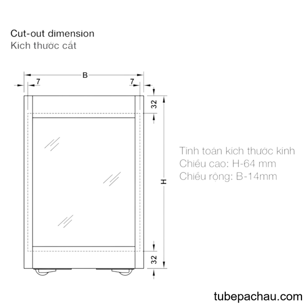 Phụ Kiện Cửa Trượt Nhôm Kính Slido Design 80M Hafele 940.59.012